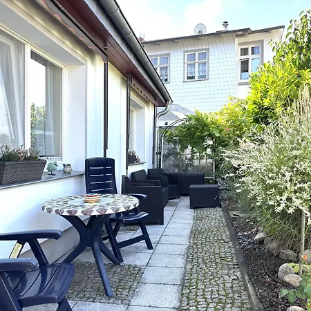 Zeplin, Terrasse, Grill Apartman Heringsdorf